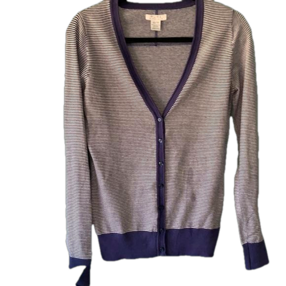 Alfred Sung V-Neck Button Down Cardigan